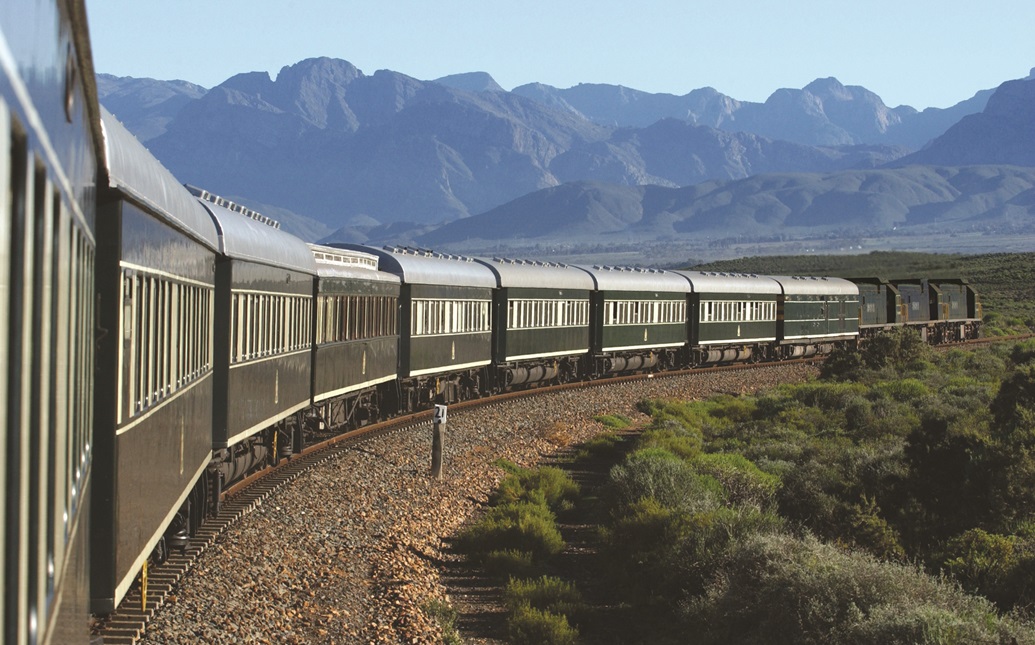 Luksusowe pociągi, pociągiem przez afrykę, blue train south africa, the blue train